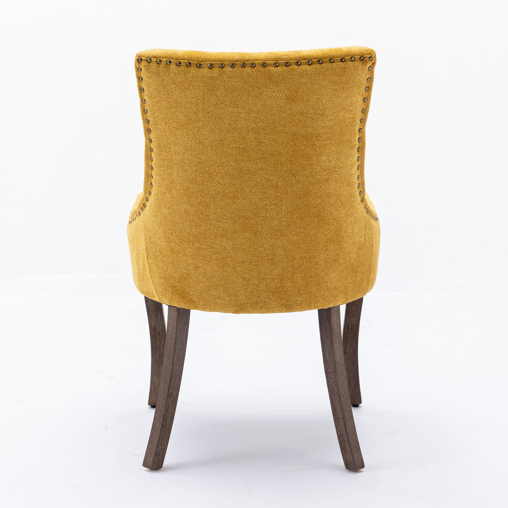 A&A Furniture Ultra Side Dining Chair Set of 2