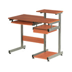 Techni Mobili Complete Computer Workstation Desk, Woodgrain