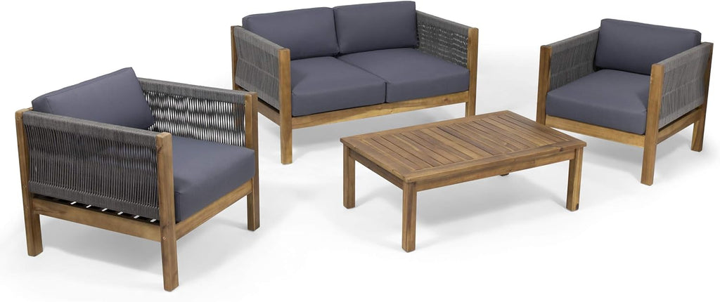 Laurel Outdoor 4 Seater Chat Set