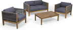 Laurel Outdoor 4 Seater Chat Set