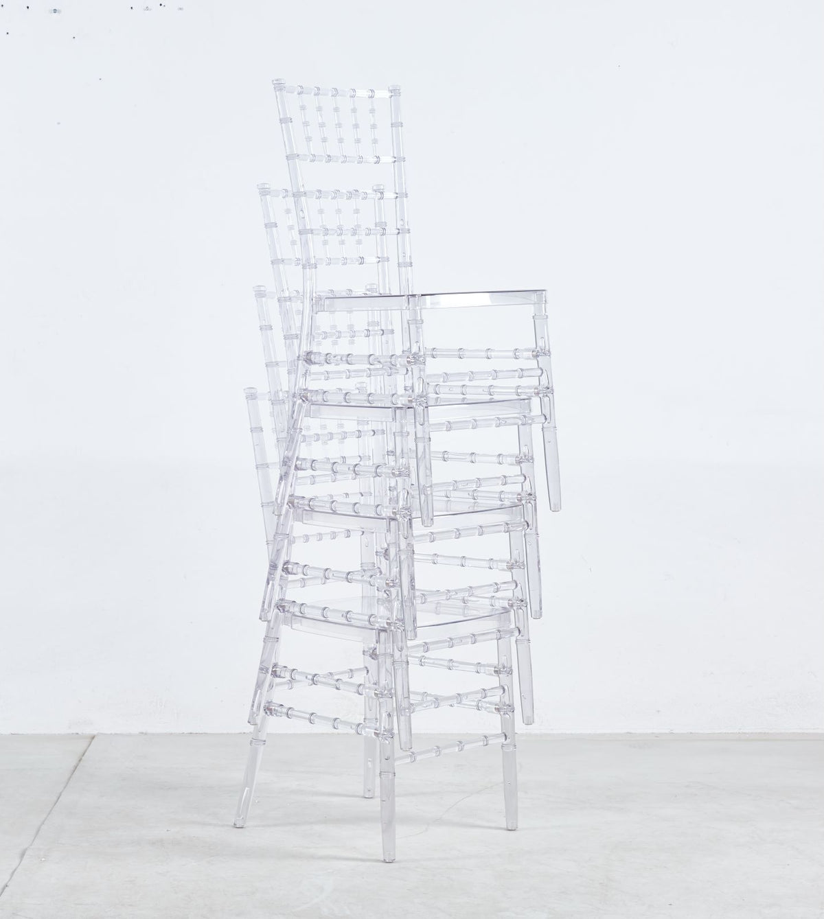 Transparent Wedding Dining Chairs - Set of 4
