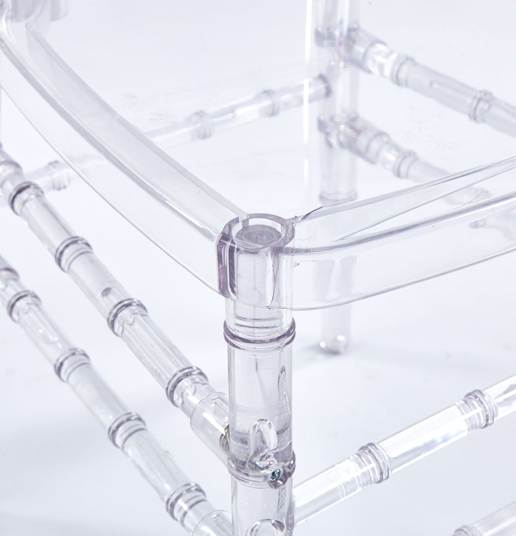 Transparent Wedding Dining Chairs - Set of 4