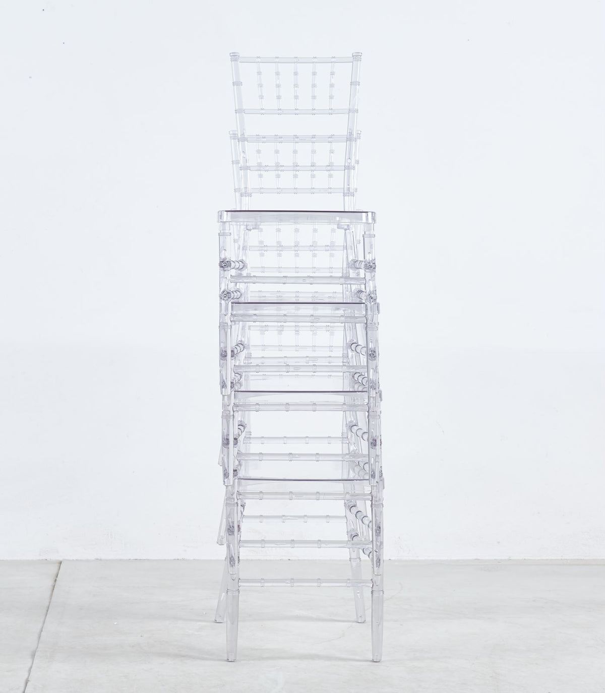 Transparent Wedding Dining Chairs - Set of 4