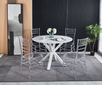 Transparent Wedding Dining Chairs - Set of 4