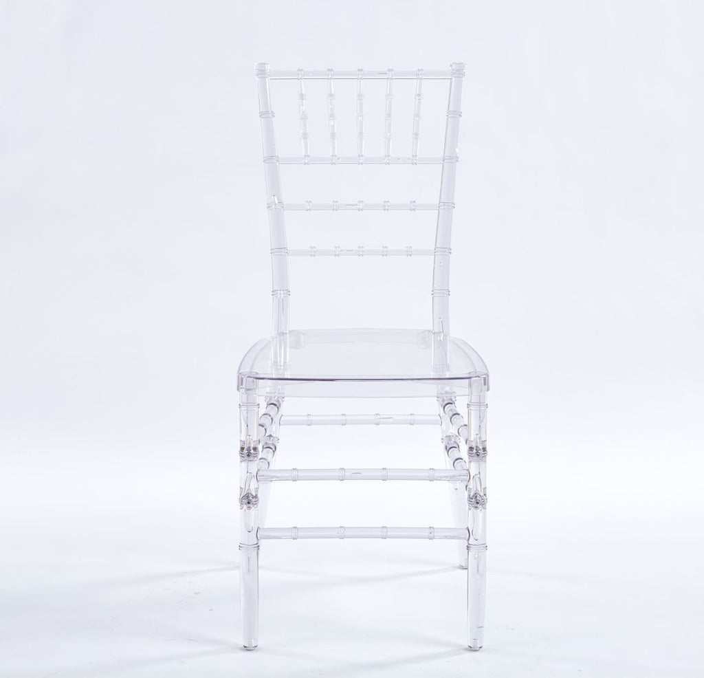 Transparent Wedding Dining Chairs - Set of 4