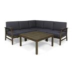 Perla 6-Pcs Sofa Set, Dark