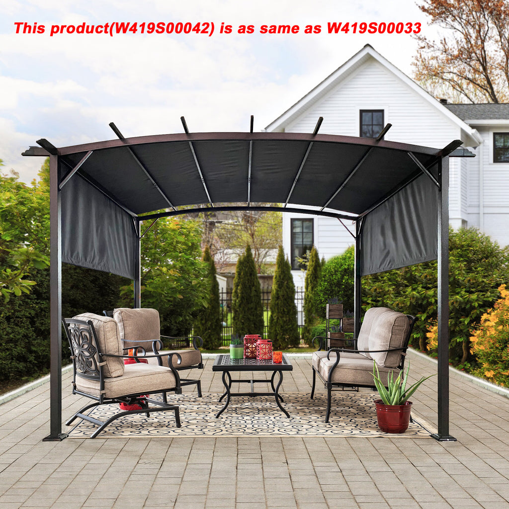 12 x 9 Ft Outdoor Pergola Patio Gazebo
