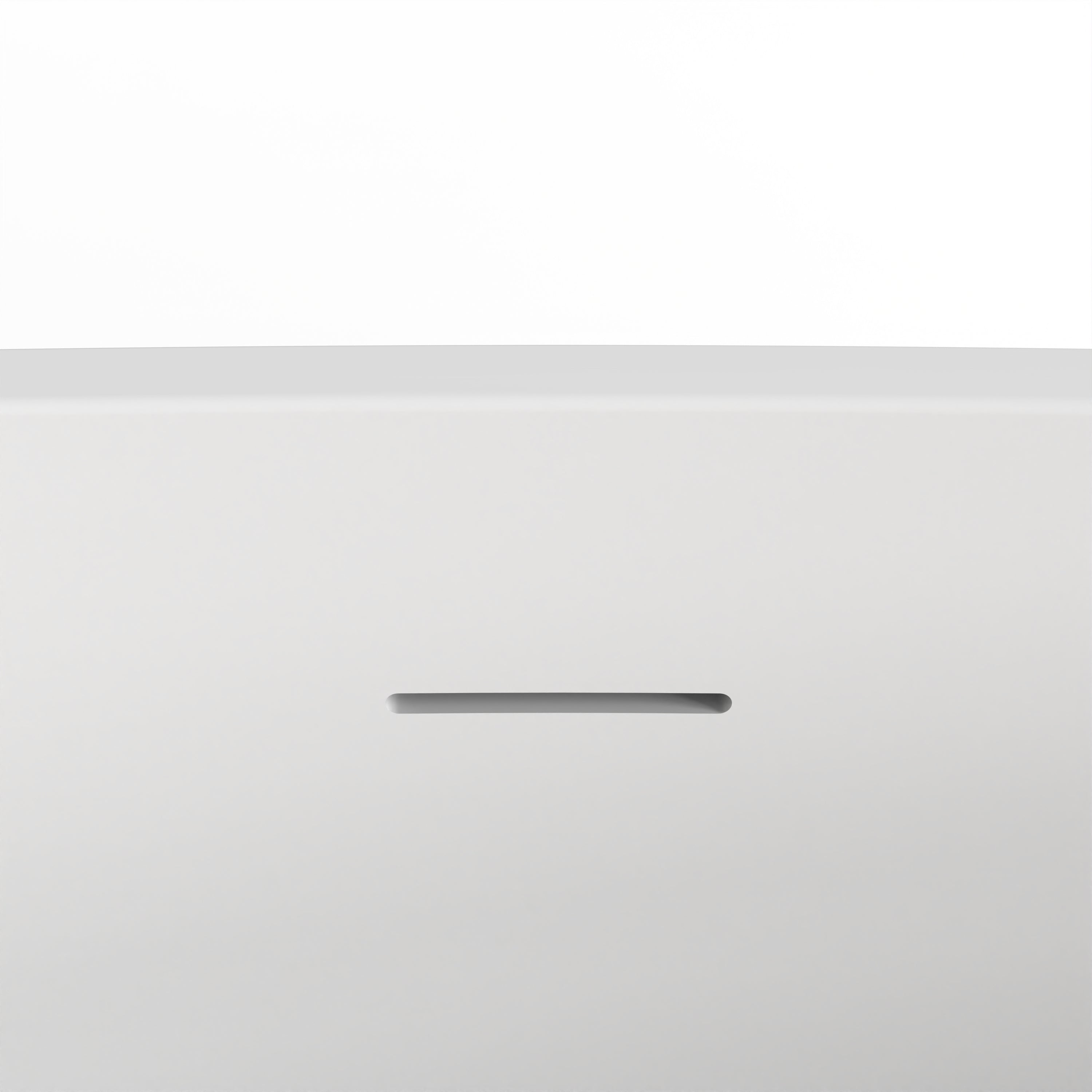 63 Inch Freestanding Solid Surface Soaking Bathtub