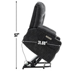 Large Power Lift Recliner Chair with Massage and Heat