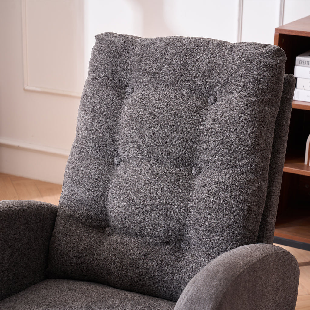 LY-5104 Upholstered Rocking Chair