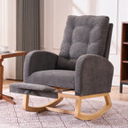 LY-5104 Upholstered Rocking Chair