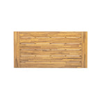 Modern Outdoor Dining Table, Acacia Wood Patio Table