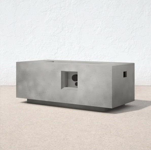 Concrete Propane Outdoor Fire Pit Table