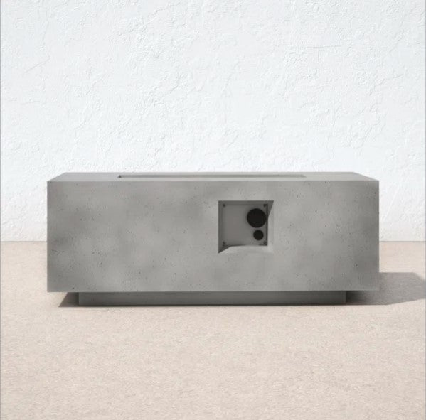 Concrete Propane Outdoor Fire Pit Table