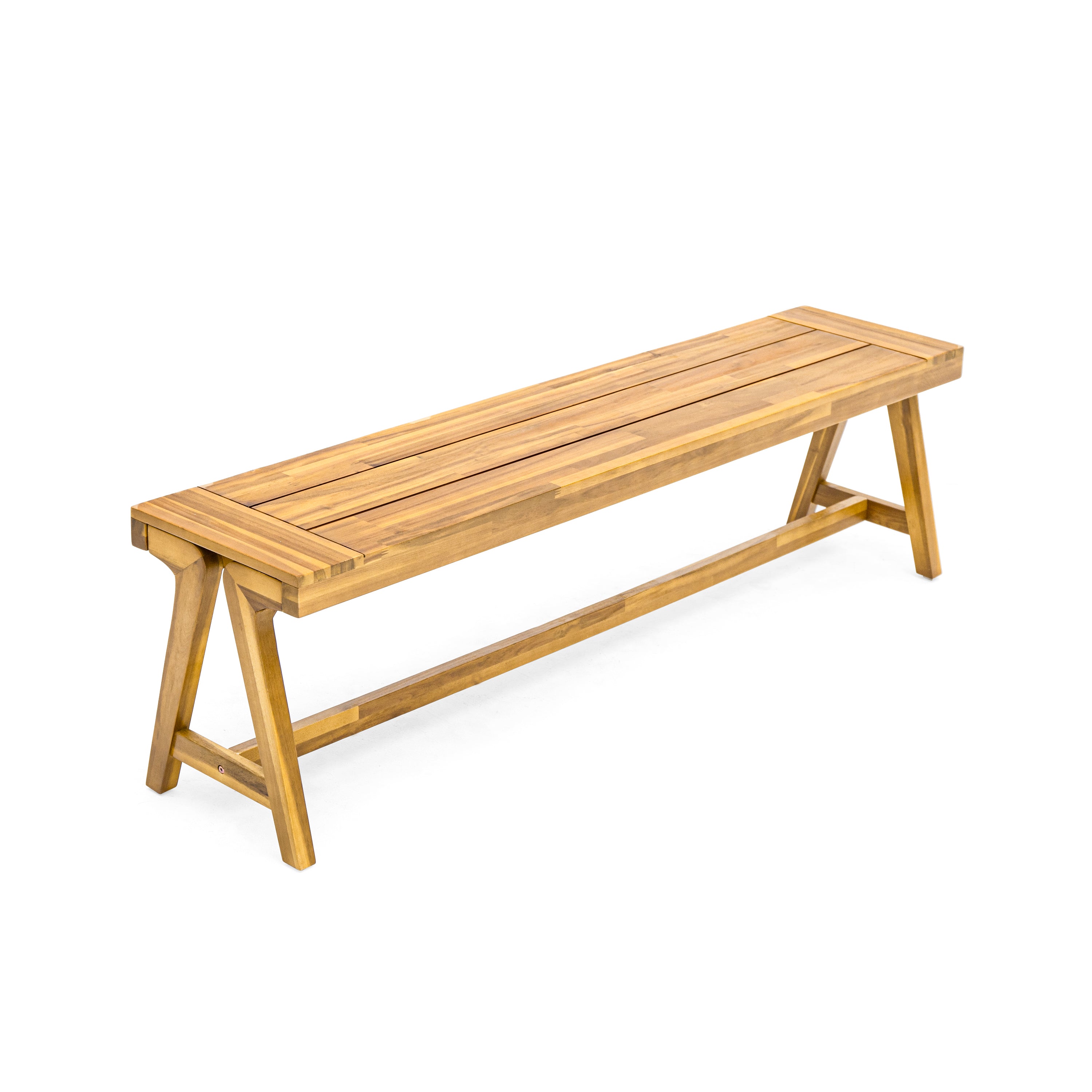Outdoor Dining Benches (Set of 2)