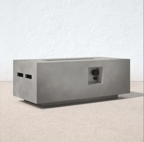 Concrete Propane Outdoor Fire Pit Table