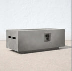 Concrete Propane Outdoor Fire Pit Table