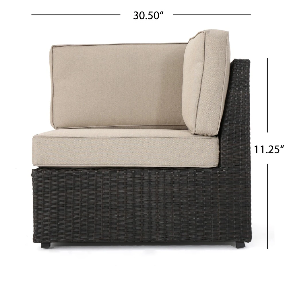 Santa Cruz Outdoor 8-Piece Sectional Set