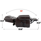 Power Lift Recliner Chair With Heat & Massage Features