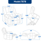 Power Lift Recliner Chair With Heat & Massage Features