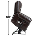 Power Lift Recliner Chair With Heat & Massage Features