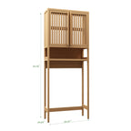 Bamboo Toilet Storage Rack