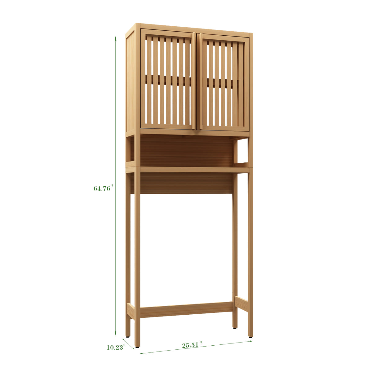 Bamboo Toilet Storage Rack