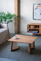 27.6" Teak Coffee Table