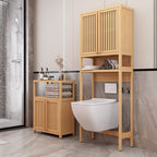 Bamboo Toilet Storage Rack
