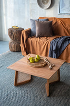 27.6" Teak Coffee Table