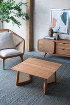 27.6" Teak Coffee Table