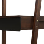 32x20x68" Ladder Desk and Ladder Style Display Shelf
