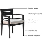 5-Piece Outdoor Patio Aluminum Furniture Dining Set