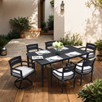 Outdoor Patio Aluminum 40"x70" Rectangle Dining Table