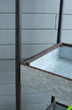 Homestead Galvanized Shelf Display - 3-Tier