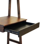 32x20x68" Ladder Desk and Ladder Style Display Shelf