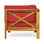 Brava X-Back 3 Seater Outdoor Sectional Sofa Set