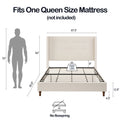 Peyton Upholstered Queen Bed
