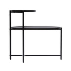Round Coffee Table with Storage Tray