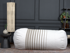 Zeon 6.5 Foot Striped Cylindrical Bean Bag