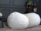 Zeon 6.5 Foot Striped Cylindrical Bean Bag