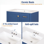 30" Bathroom Vanity Set with Sink Combo