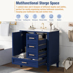 30" Bathroom Vanity Set with Sink Combo