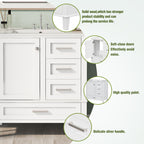 30" Bathroom Vanity with Sink Combo Set