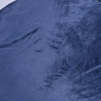 Minky Velvet Bean Bag Chair - Navy 5ft