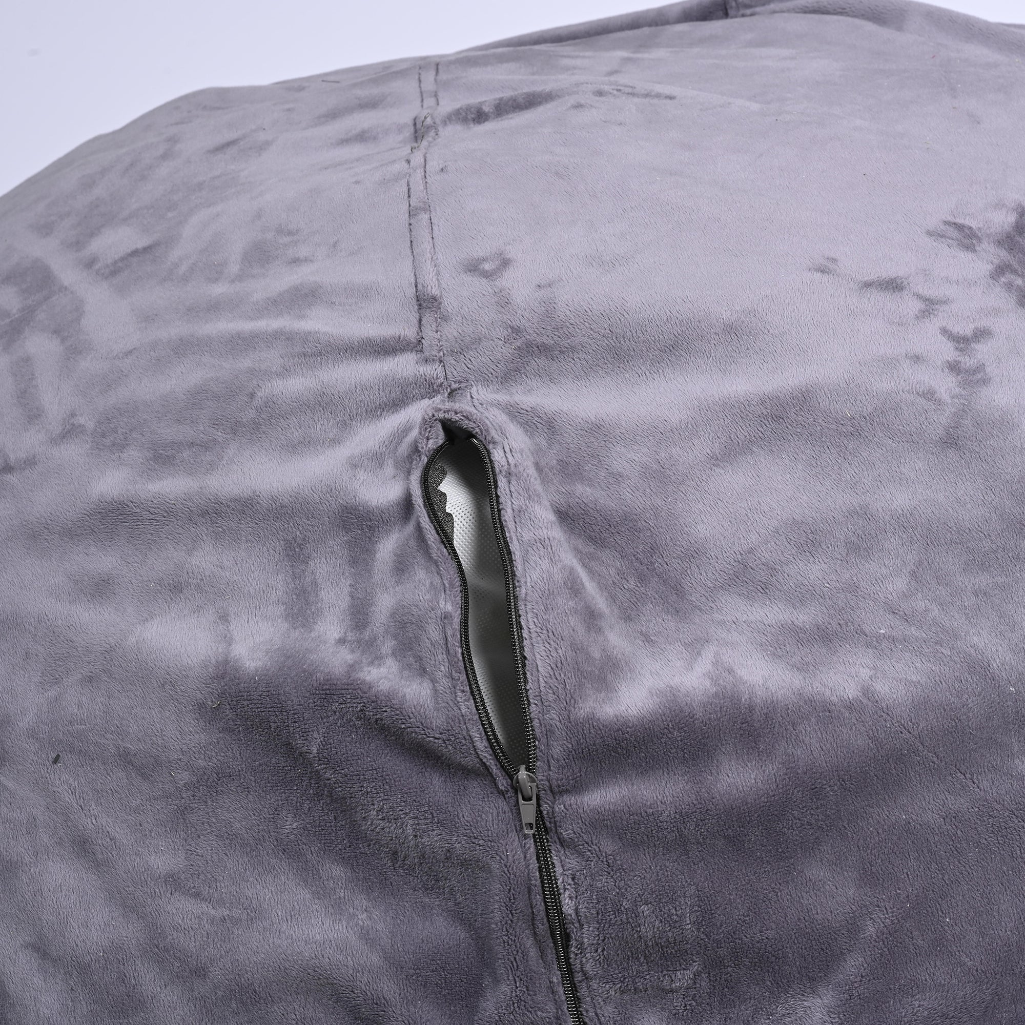 Minky Velvet Bean Bag Chair - 5ft Plush Lounge Chair