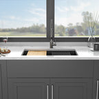 Quartz Kitchen Sink - 33"x19"x9.65"