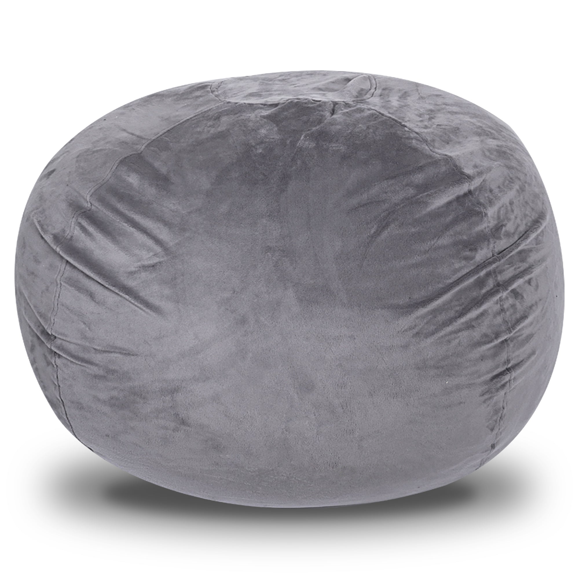 Minky Velvet Bean Bag Chair - 5ft Plush Lounge Chair