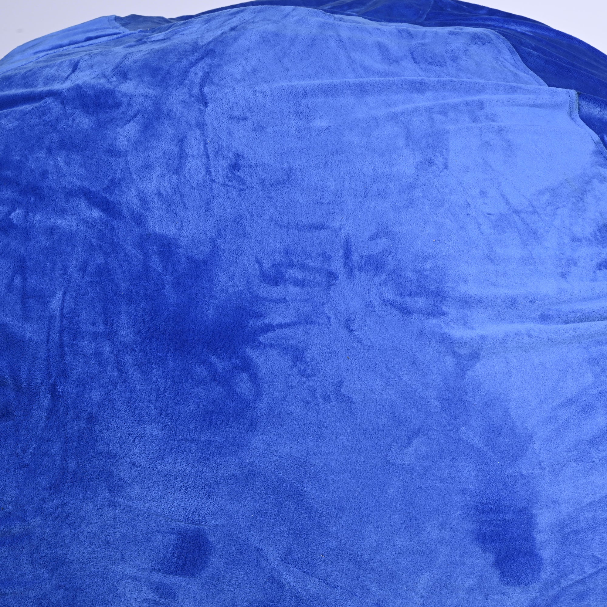 Minky Velvet Bean Bag Chair - 4ft Plush Floor Chair for Kids and Adults