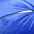 Minky Velvet Bean Bag Chair - 4ft Plush Floor Chair for Kids and Adults